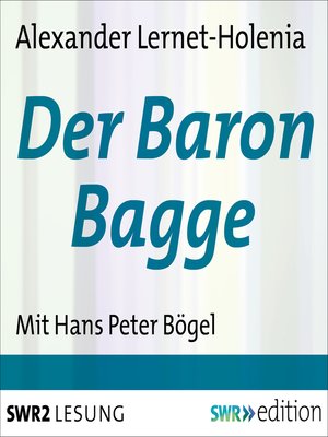 cover image of Der Baron Bagge